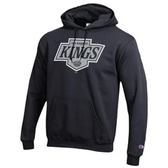 Los Angeles Kings Champion Primary Logo 1-Hit Pullover Hoodie - Black - NHL