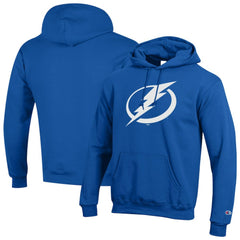 Tampa Bay Lightning Champion Primary Logo 1-Hit Pullover Hoodie - Blue - NHL