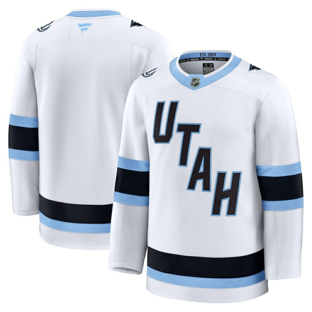 Utah Mammoth Fanatics Away Premium Jersey - White - NHL