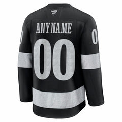 Los Angeles Kings Fanatics Alternate Premium Custom Jersey - Black - NHL