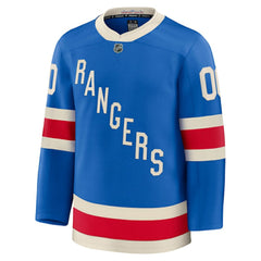 New York Rangers Fanatics Centennial Premium Custom Jersey - Blue - NHL