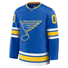St. Louis Blues Fanatics Home Premium Custom Jersey - Blue - NHL
