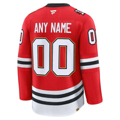 Chicago Blackhawks Fanatics Centennial Premium Custom Jersey - Red - NHL