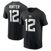 Travis Hunter Jacksonville Jaguars Name & Number T-Shirt Black | Nike for Sale
