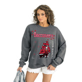 Tampa Bay Buccaneers Gameday Couture Women's Ready to Rumble Premium Fleece Pullover Sweatshirt Gray | NFL
