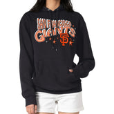 San Francisco Giants Starter Women's Fireworks Fleece Tri-Blend Pullover Hoodie - MLB