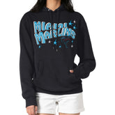 Miami Marlins Starter Women's Fireworks Fleece Tri-Blend Pullover Hoodie - MLB
