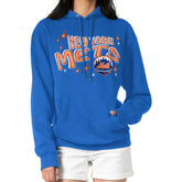 New York Mets Starter Women's Fireworks Fleece Tri-Blend Pullover Hoodie - MLB