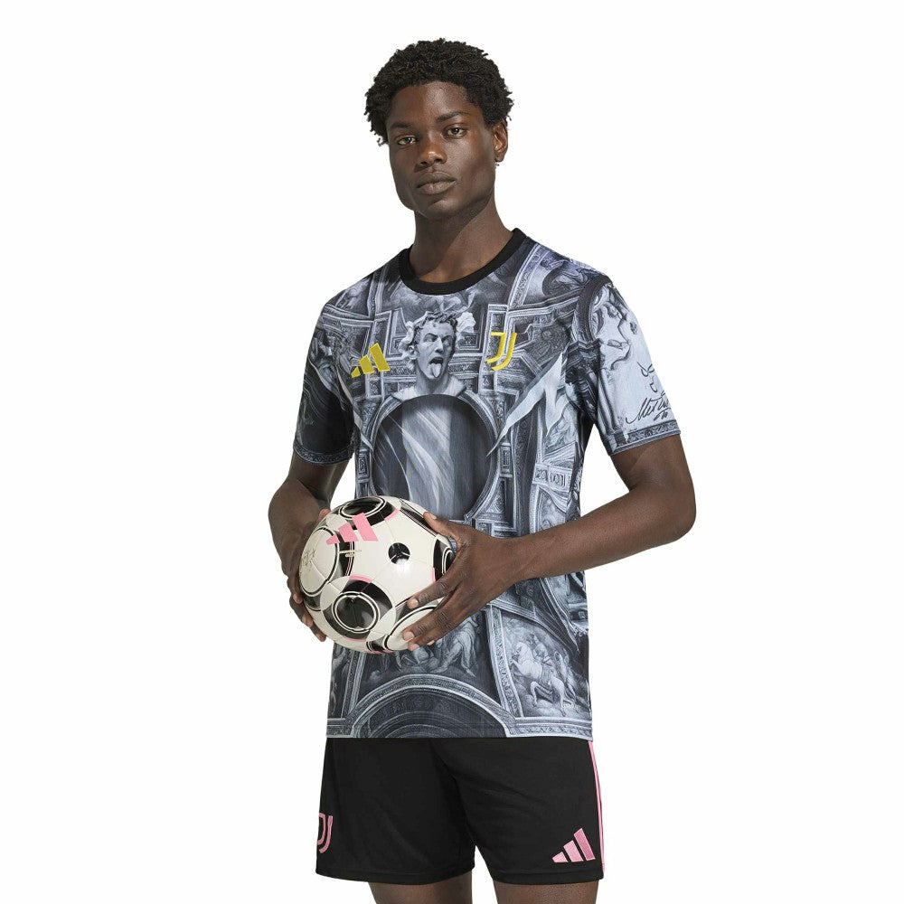 Juventus 2025/26 Pre-Match Training Jersey Black | Adidas Online
