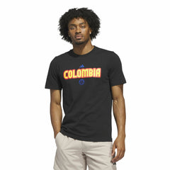 Colombia National Team Jersey Hook T-Shirt Black | Adidas discount