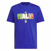 Italy National Team Jersey Hook T-Shirt Blue | Adidas online