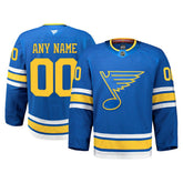St. Louis Blues Fanatics Home Authentic Pro Custom Jersey - Blue - NHL