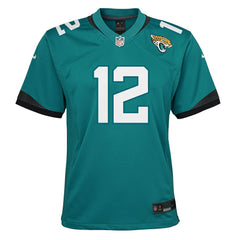 Travis Hunter Jacksonville Jaguars Youth Team Game Jersey Teal | Nike for Sale