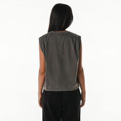 Phoenix Suns The Wild Collective Unisex 2025/26 City Edition Boxy Cropped Darted Tank Top Gray - NBA