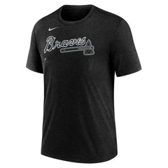 Atlanta Braves Nike Wordmark Tri-Blend T-Shirt - MLB