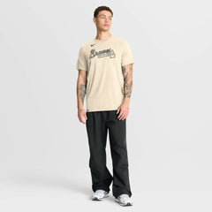 Atlanta Braves Nike Wordmark Tri-Blend T-Shirt - MLB