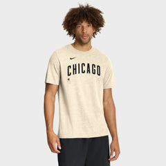 Chicago Cubs Nike Wordmark Tri-Blend T-Shirt - MLB