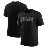 Chicago Cubs Nike Wordmark Tri-Blend T-Shirt - MLB