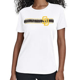 San Diego Padres Starter Women's Team Stripe T-Shirt - MLB