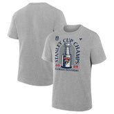 Florida Panthers Fanatics 2025 Stanley Cup Champions Locker Room T-Shirt - Heather Gray - NHL