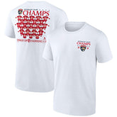 Florida Panthers Fanatics 2025 Stanley Cup Champions Jersey Roster T-Shirt - White - NHL