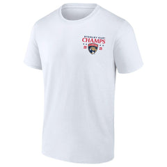Florida Panthers Fanatics 2025 Stanley Cup Champions Jersey Roster T-Shirt - White - NHL
