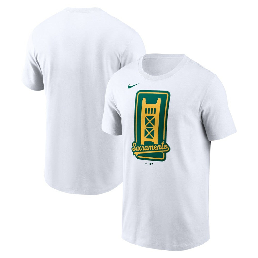 Athletics Nike Script T-Shirt - MLB