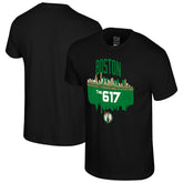 Boston Celtics Stadium Essentials Cities T-Shirt Black - NBA