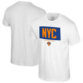 New York Knicks Stadium Essentials Crossbar T-Shirt White - NBA