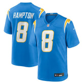 Omarion Hampton Los Angeles Chargers Team Game Jersey Powder Blue | Nike for Sale