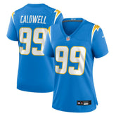 Jamaree Caldwell Los Angeles Chargers Women's Team Game Jersey Powder Blue | Nike for Sale