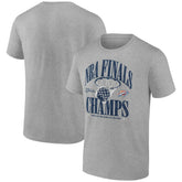 Oklahoma City Thunder 2025 NBA Finals Champions Fade Away Retro T-Shirt Steel - NBA