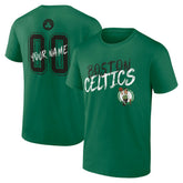 Boston Celtics Hustle Custom T-Shirt Kelly Green - NBA