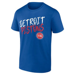Detroit Pistons Hustle Custom T-Shirt Blue - NBA