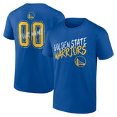 Golden State Warriors Hustle Custom T-Shirt Royal - NBA
