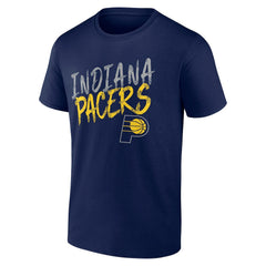 Indiana Pacers Hustle Custom T-Shirt Navy - NBA
