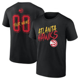 Atlanta Hawks Hustle Custom T-Shirt Black - NBA