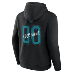 Charlotte Hornets Hustle Custom Pullover Hoodie Black - NBA