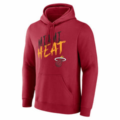 Miami Heat Hustle Custom Pullover Hoodie Red - NBA