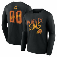 Phoenix Suns Hustle Custom Long Sleeve T-Shirt Black - NBA