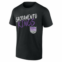 Sacramento Kings Hustle Custom T-Shirt Black - NBA