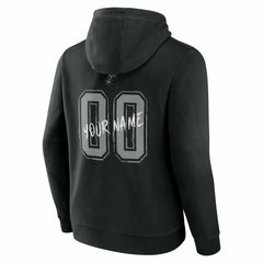San Antonio Spurs Hustle Custom Pullover Hoodie Black - NBA