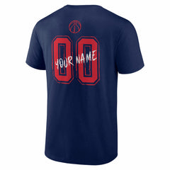 Washington Wizards Hustle Custom T-Shirt Navy - NBA