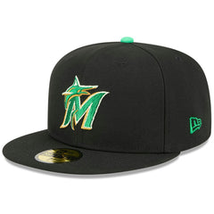 Miami Marlins New Era 2026 St. Patrick's Day 59FIFTY Fitted Hat - MLB