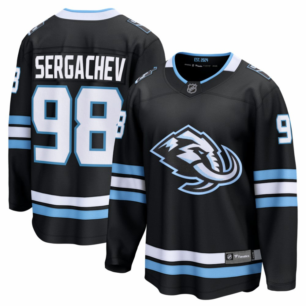 Mikhail Sergachev Utah Mammoth Fanatics Home Breakaway Player Jersey - Black - NHL