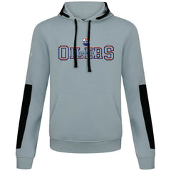 Edmonton Oilers Levelwear Bombay Journey Pullover Hoodie - Gray - NHL