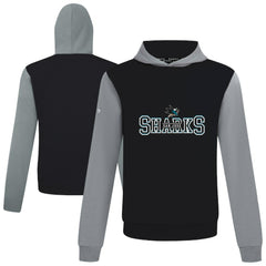 San Jose Sharks Levelwear Ultimate Journey Pullover Hoodie - Black/Gray - NHL