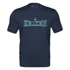 Seattle Kraken Levelwear Anthem Journey Performance T-Shirt - Deep Sea Blue - NHL