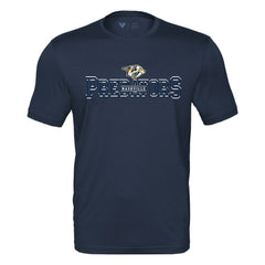 Nashville Predators Levelwear Anthem Journey Performance T-Shirt - Navy - NHL