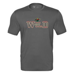 Minnesota Wild Levelwear Anthem Journey Performance T-Shirt - Charcoal - NHL